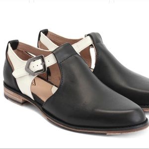 John Fluevog Maria Luisa Leather Women’s Flats 8
